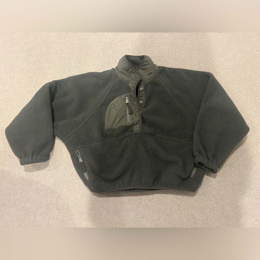 FP Movement Half Zip Fleece- Grey - Small